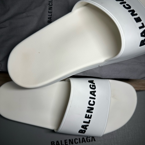 Balenciaga Pool Slide Sandals - Picture 3 of 4